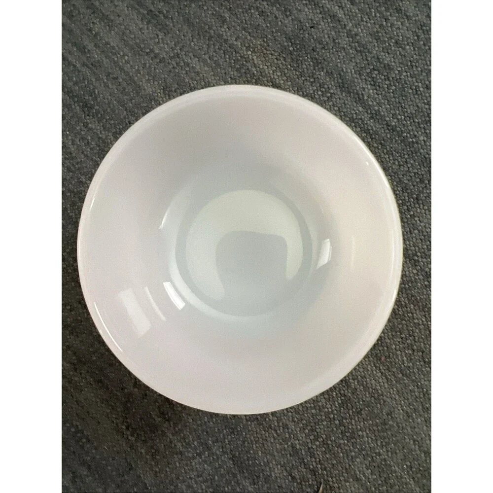 Vintage Anchor Hocking Fire King Milk Glass White Small Bowl 3.75